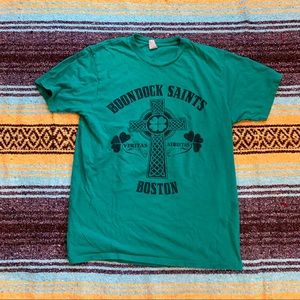 🍀 Green Boondock Saints Boston T-Shirt